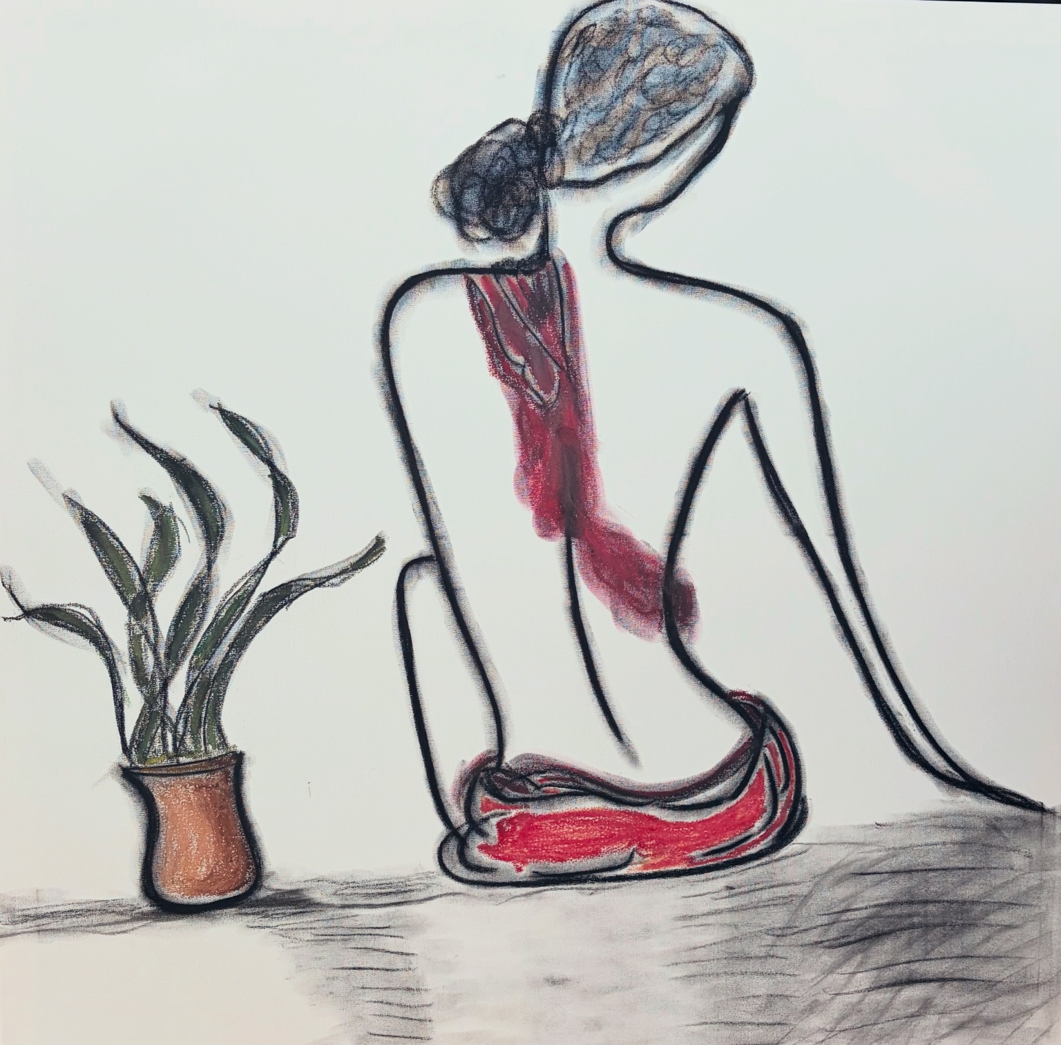 Obra Corpo-Vestígio I, de Viviane Coghi