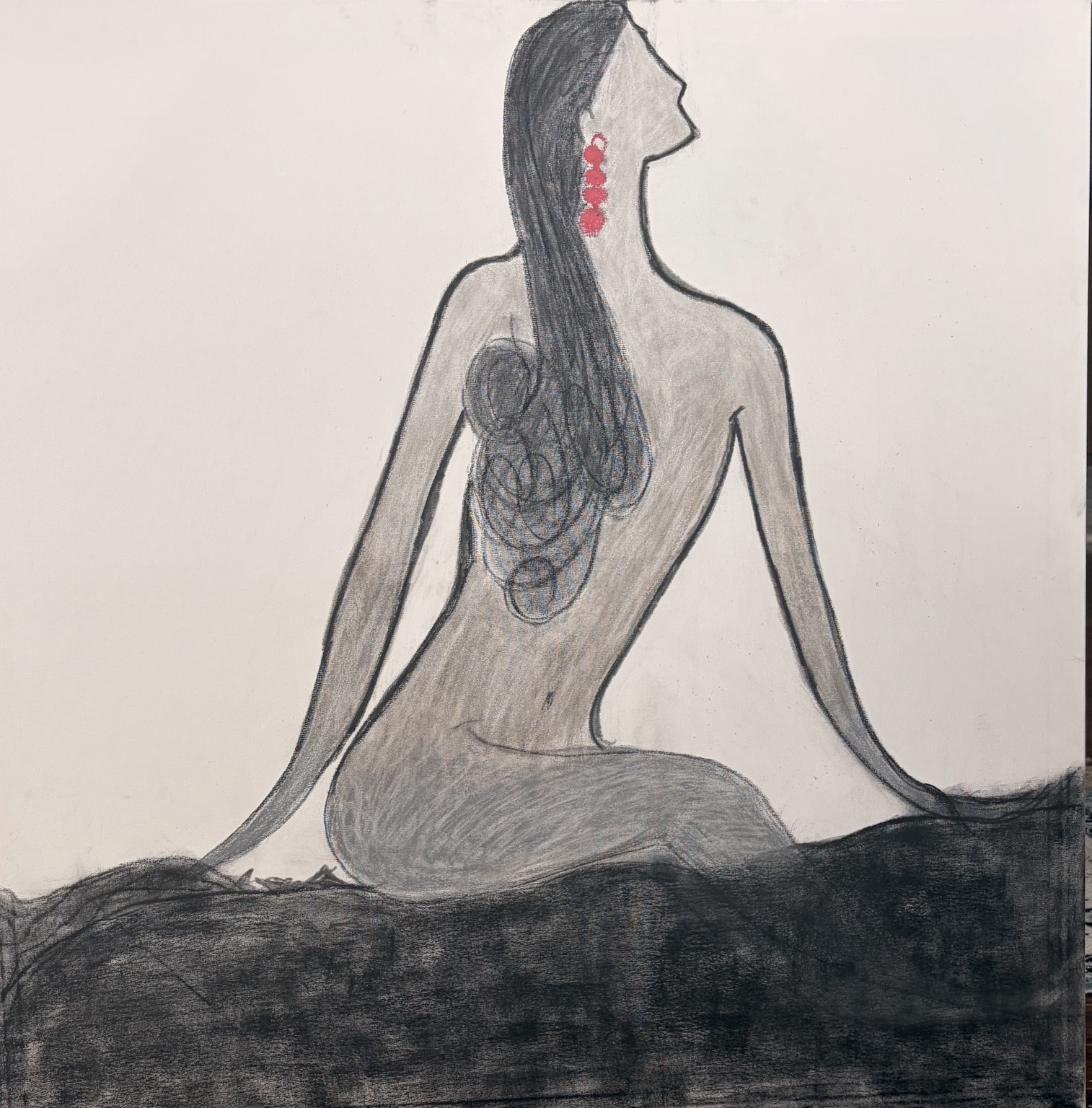 Obra Corpo-Vestígio II, de Viviane Coghi