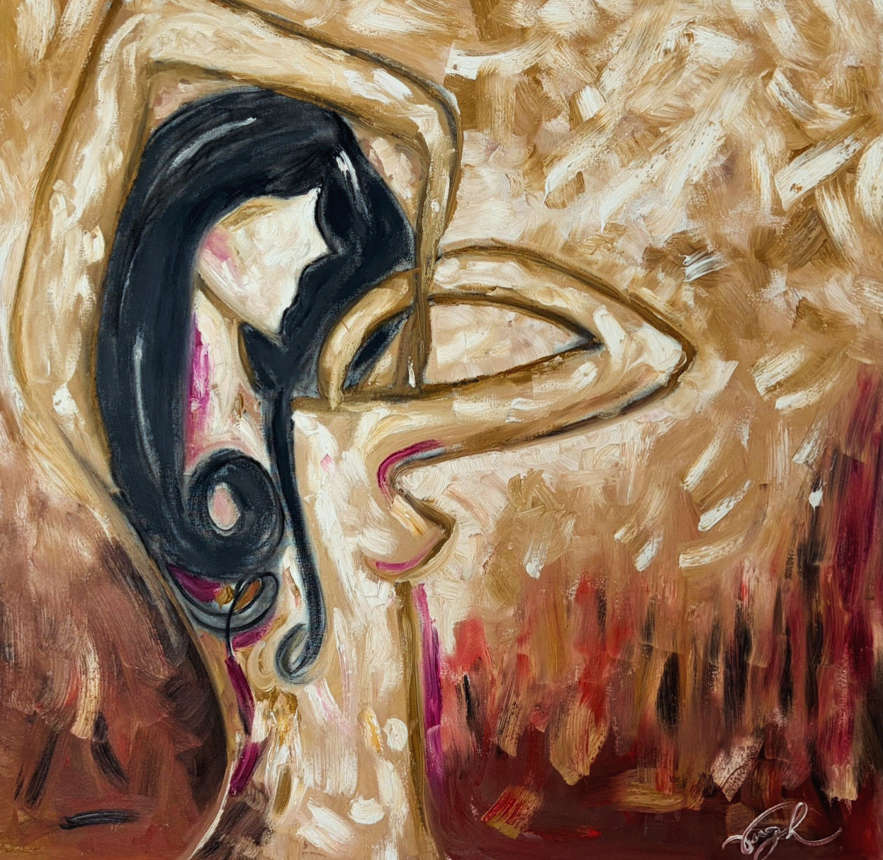 Obra Corpo-Vestígio V, de Viviane Coghi