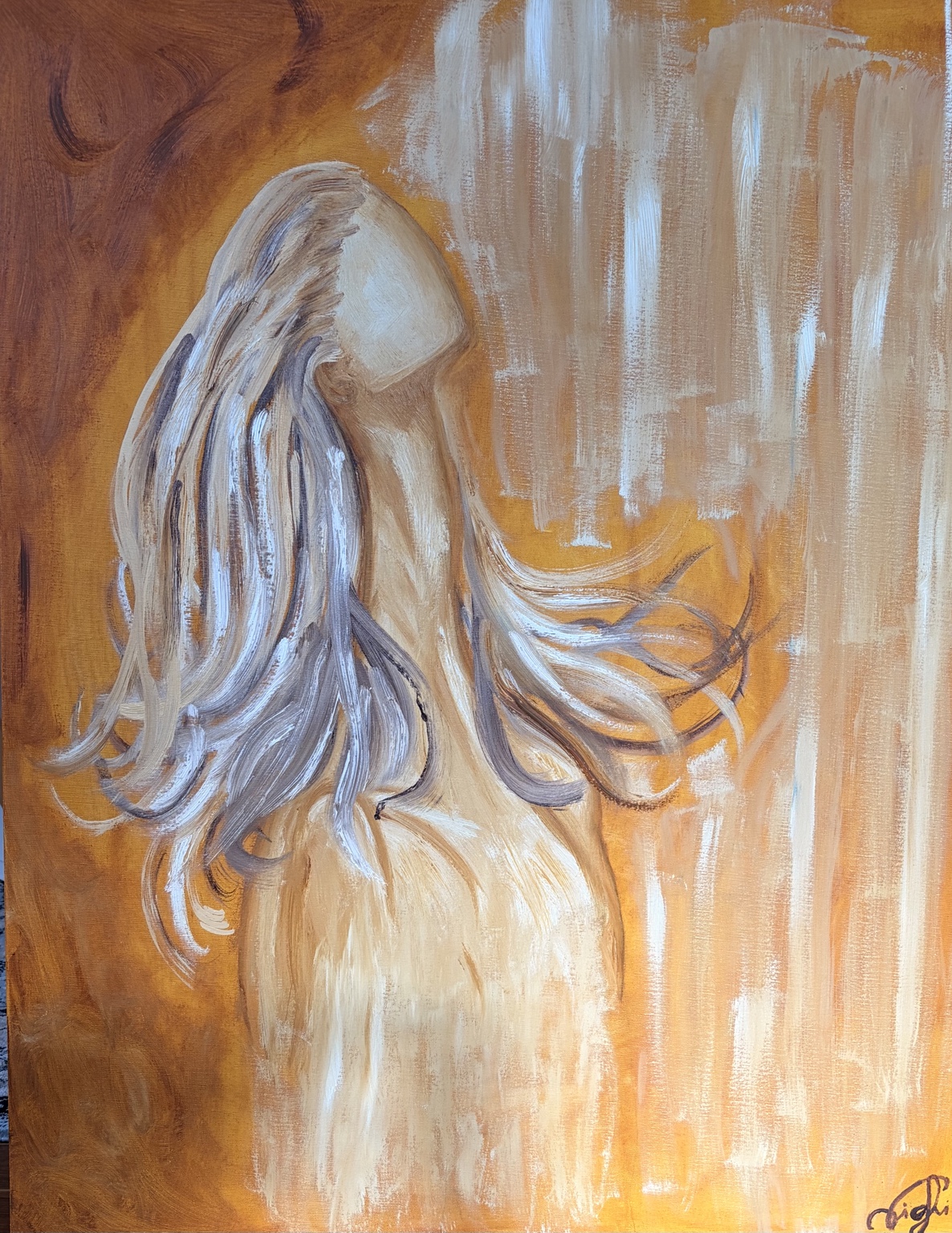 Obra Corpo-Vestígio VI, de Viviane Coghi